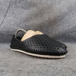 BCBGeneration Shoes Womens 8 Flat Slip On Loafer Lifestyle Classic Comfort Black